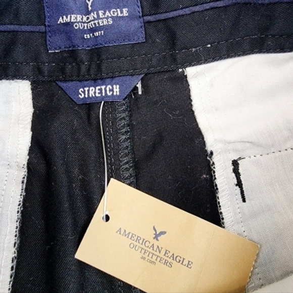 American Eagle Outfitters Black High Waist Shorts - Picture 7 of 8